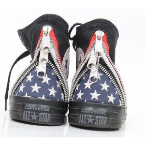 CONVERSE All Star Chuck Taylor Tri Zip Women's US 8 High Top American Flag Stars